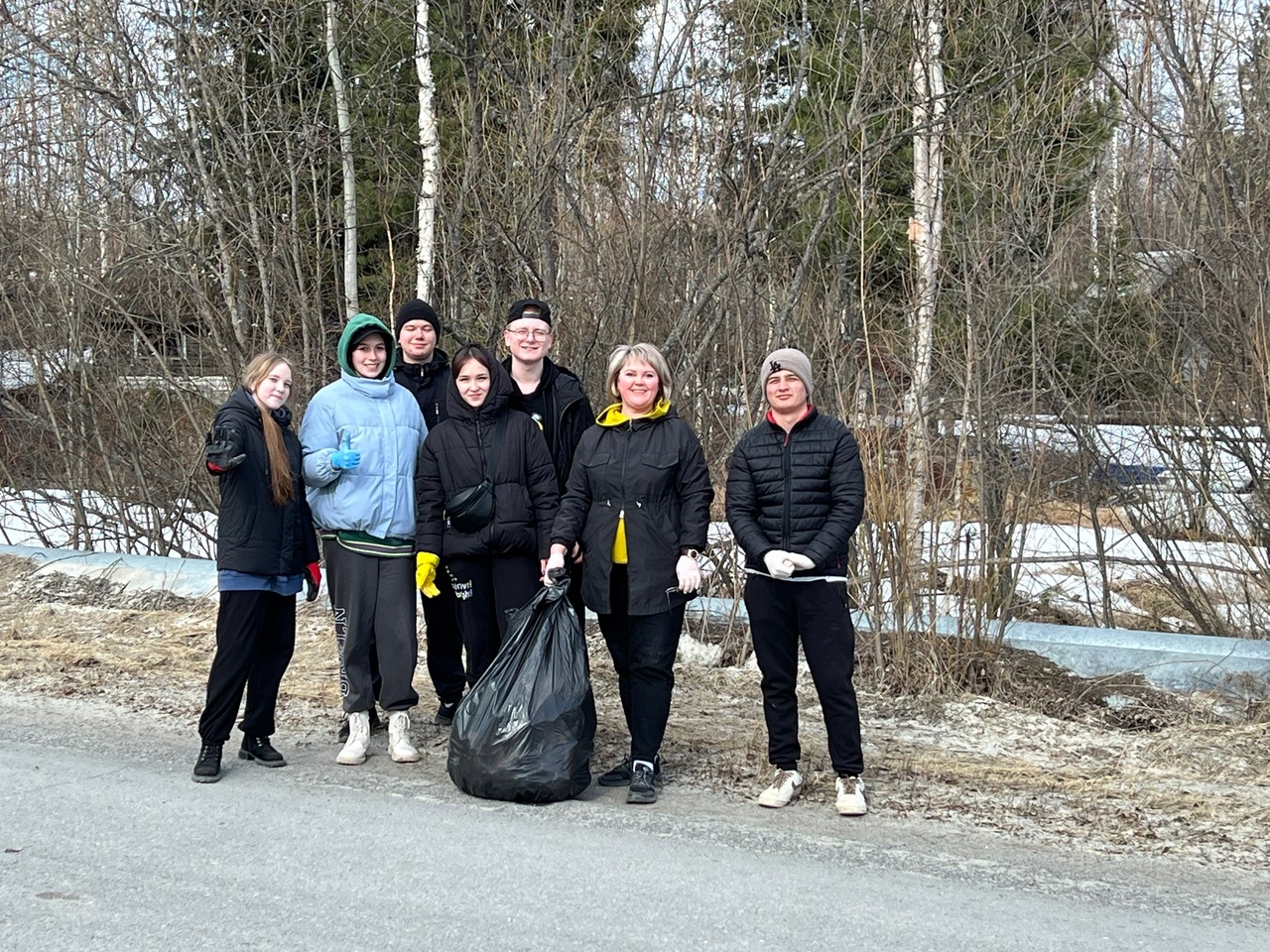 Субботник в поселке Сентябрьский!.